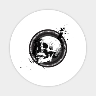 Skull and Ink Magnet